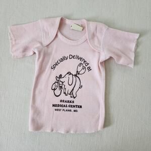 Vintage Baby Hospital Shirt 0-3 months